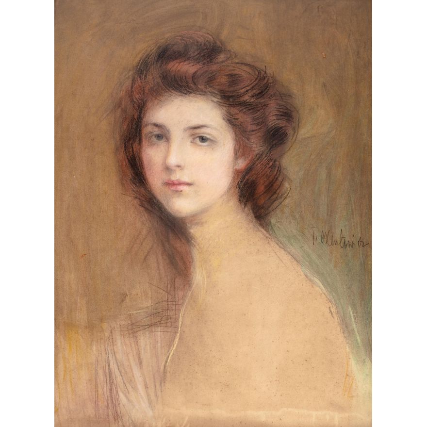 Portret kobiety, przed 1916 r.