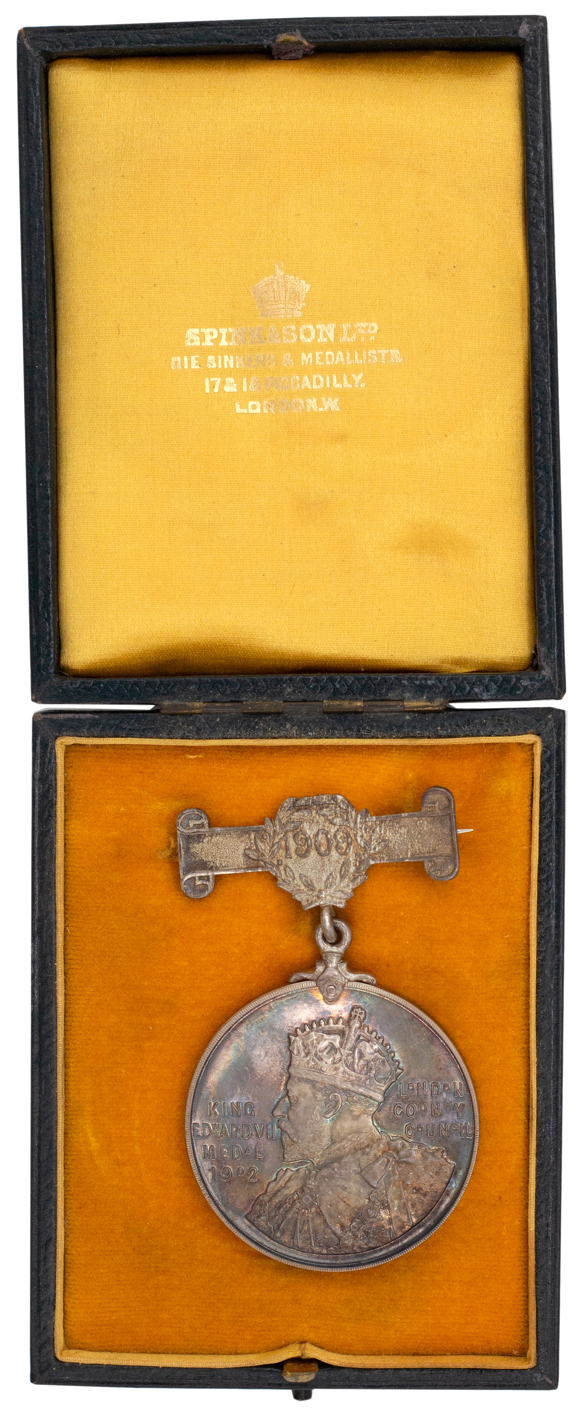 King Edward VII Medal - London City Council, 1902, EF