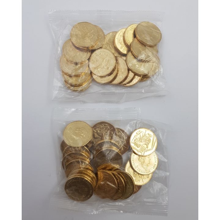 Aussie Big Things $1 Coin Bags - Lobster & Croc.