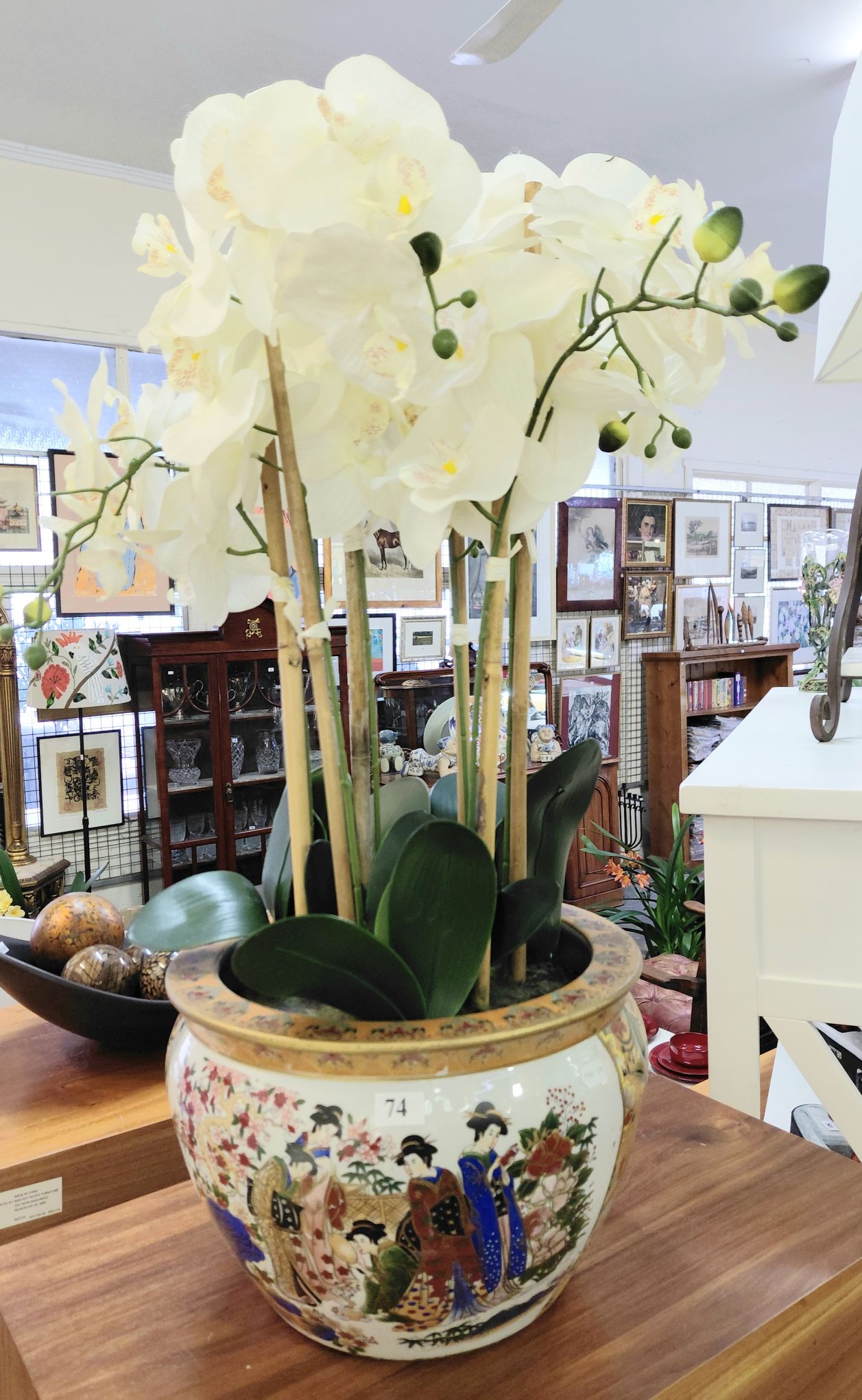 74 · FAUX ORCHIDS
