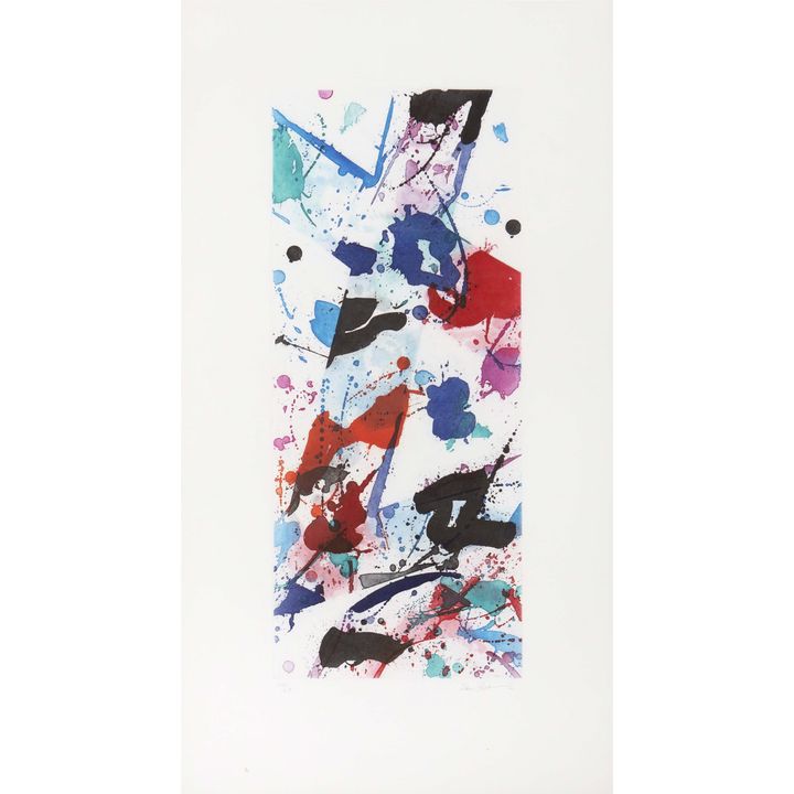 Sam Francis Untitled (SFE-014) 1984