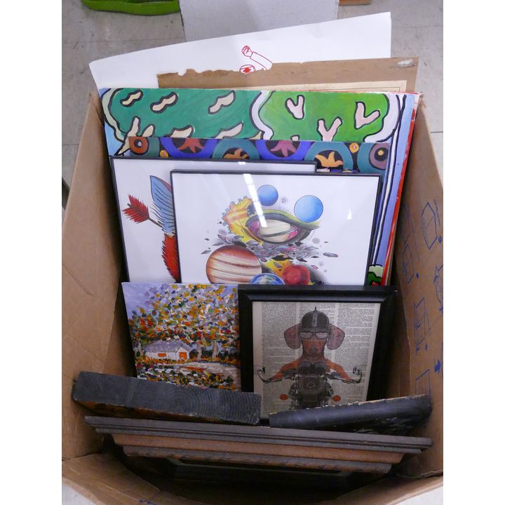 Box 12pc Small Contemporary Artworks