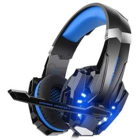 Kotion G9000 Gaming Headphones with Mic - Blue|