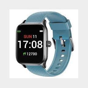 Letsfit - EW1 Smart Watch - Space Grey Case with Light Blue Band| Bar 9902013236715 - 51745/7546