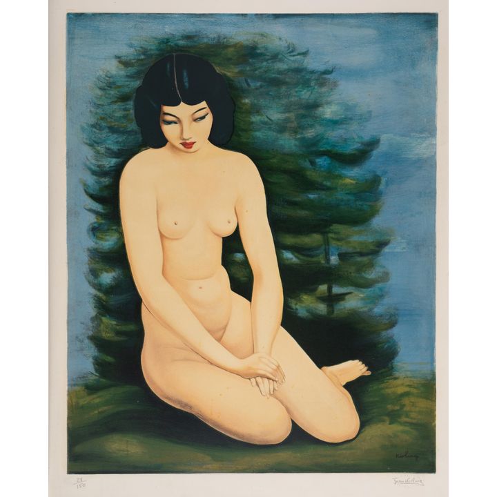 Mojżesz Kisling | Akt
