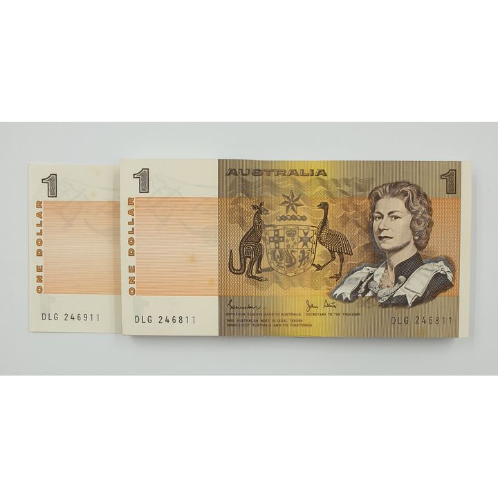 Bundle of J/S $1 Notes (Two Consec. Runs)