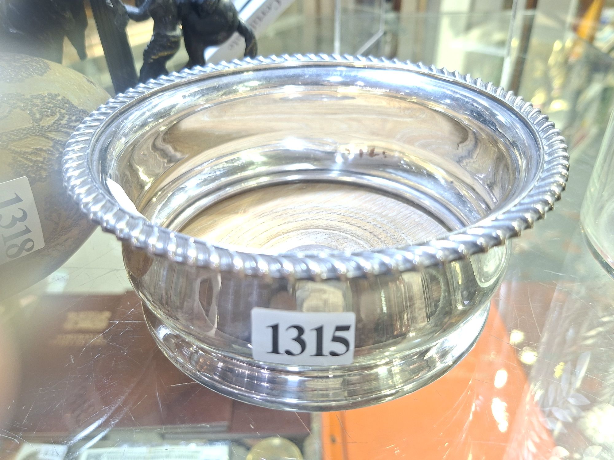 1315 · SHEFFIELD WINE BOTTLE COASTER