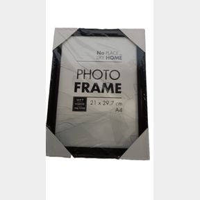 A4 Black Picture Frames for Photo Certificate - 21 x 29.7cm (Pack of 4) -