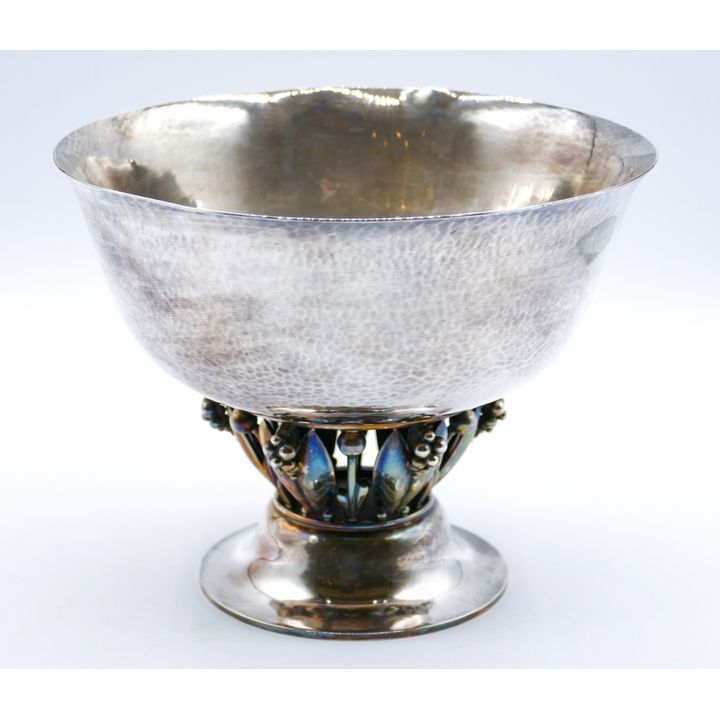 Georg Jensen 197 Sterling Silver Compote 6''x8'' - 693 Grams