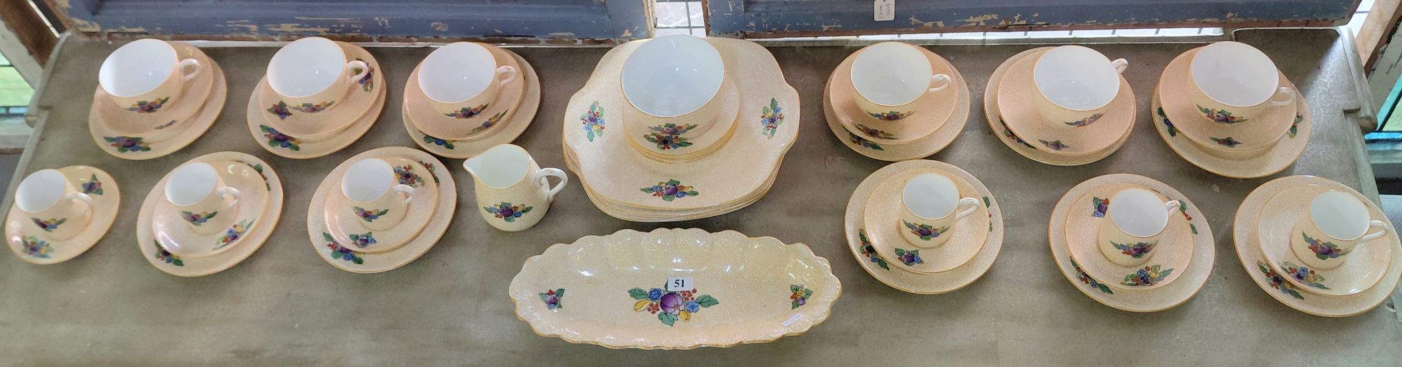 Crown Staffordshire Teaset