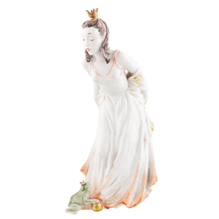 Figurka - Królewna z żabką, Rosenthal, ok. 1947 r.