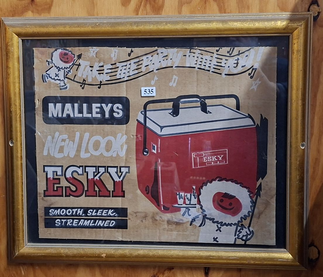 Malleys Esky Advertising