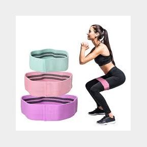 Fitness Hip Resistance Bands Set Of 3 - Fitness Resistance Bands -bar 9902089949267 -51732/880 B3 (S9)