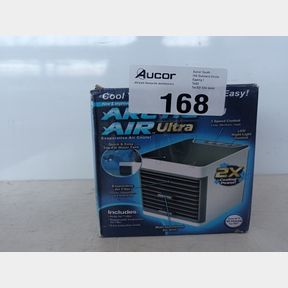 PORTABLE MINI USB DESKTOP AIR CONDITIONER SILENT WATER COLD AIR COOLER - PORTABLE MINI HOUSEHOLD SMALL USB DESKTOP AIR (FAULTY)