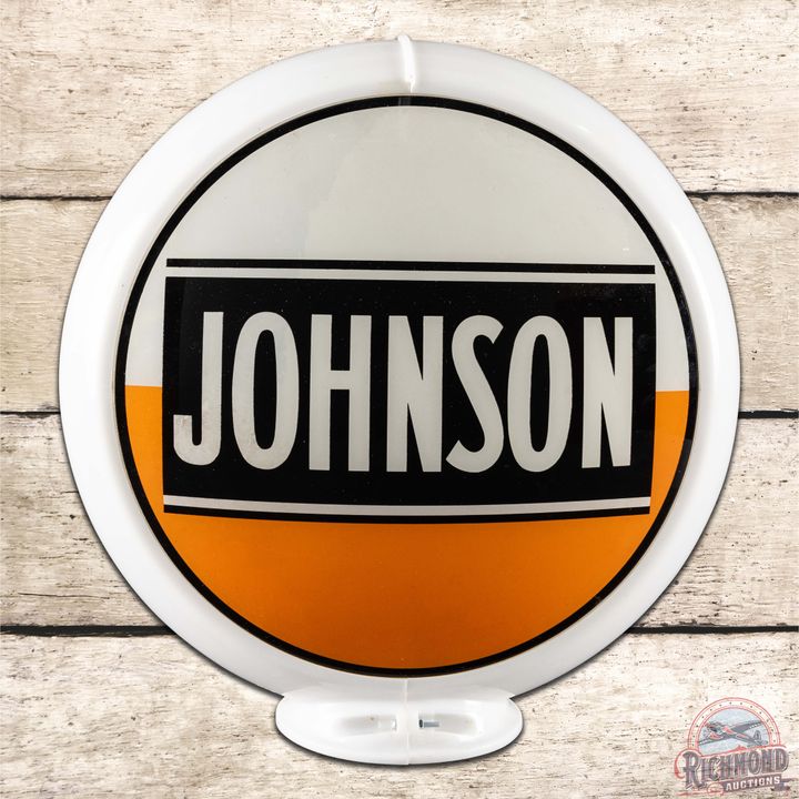 Johnson Gasoline 13.5" Single Gas Pump Globe Lens on Capco Body