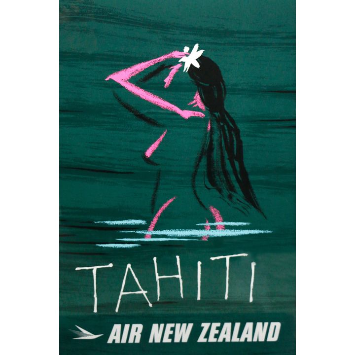 Arthur Aldred Thompson - ‘Air New Zealand - Tahiti’