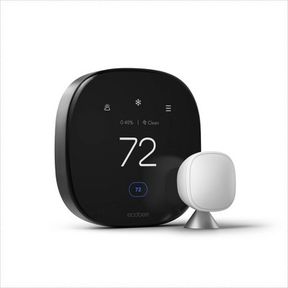 ECOBEE SMART THERMOSTAT PREMIUM: WI-FI, VOICE CONTROL, ENERGY STAR, APPLE HOMEKIT & ALEXA COMPATIBLE, 7-DAY PROGRAMMABLE