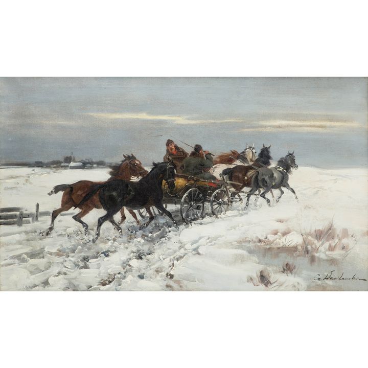 Czesław Wasilewski | Powrót z targu