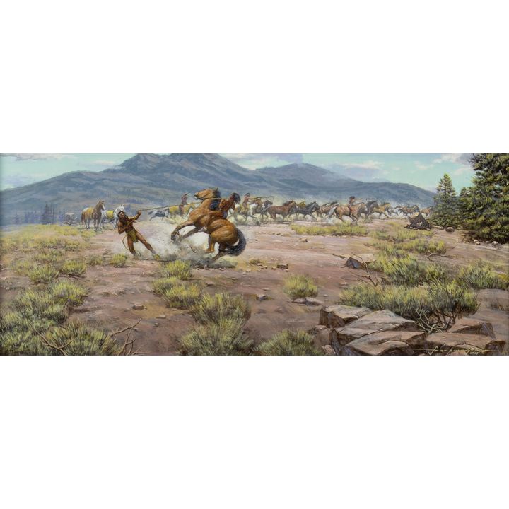 Frank Magsino (1937-2020): Busting Wild Spirit, 2007