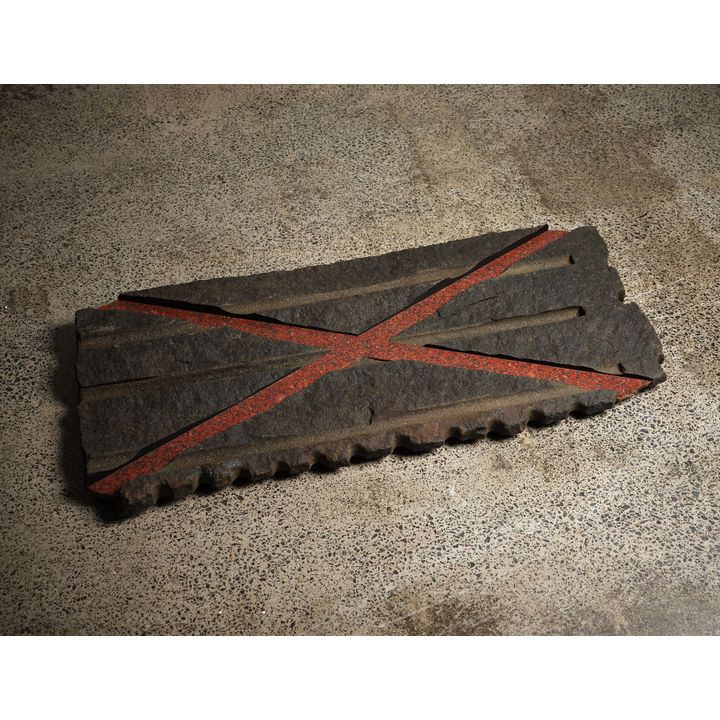 John Edgar 'Flagstone: Red Cross'