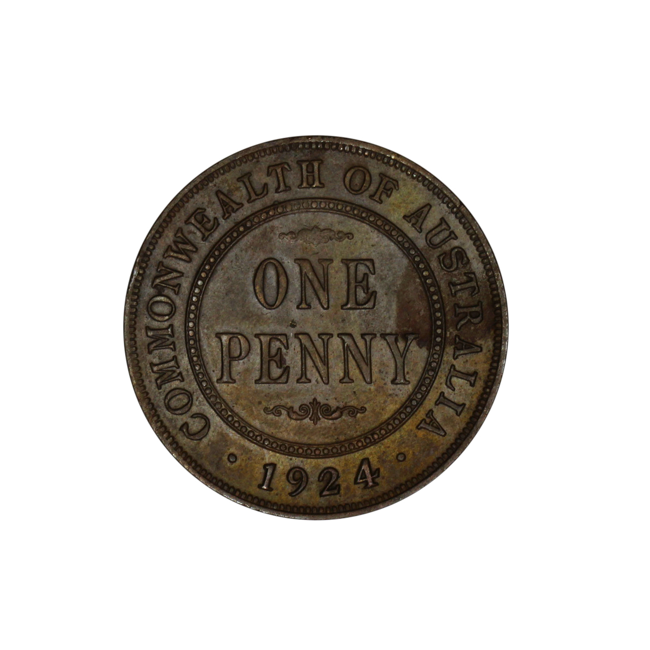 919. · George VI, Penny, 1924, aUNC