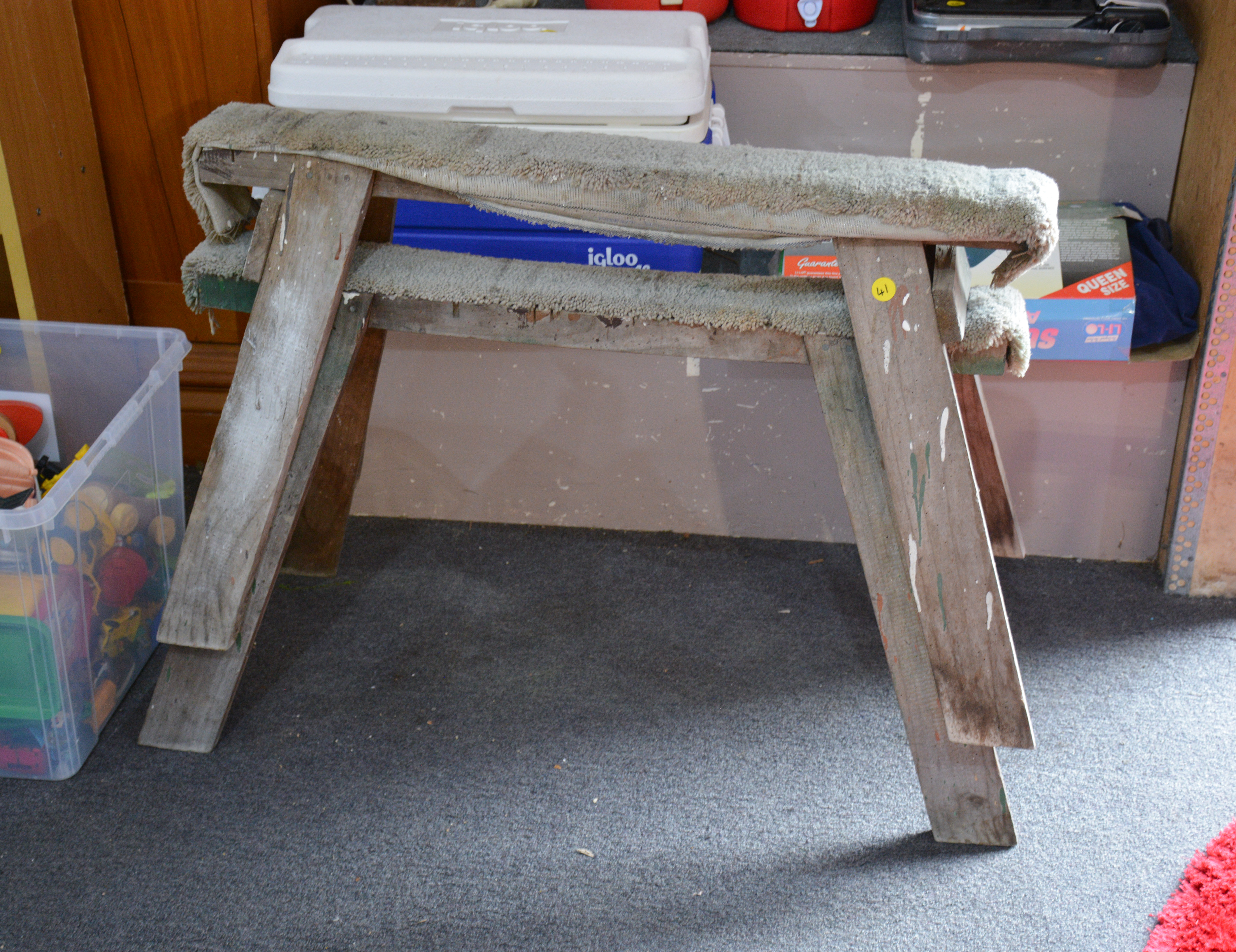 Saw Horses x 2 — sold at auction in New Zealand for $20