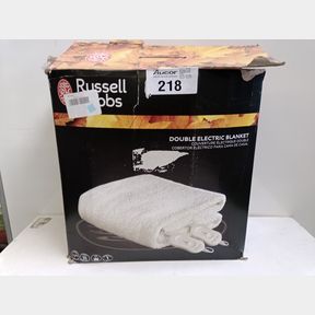 RUSSELL HOBBS - DOUBLE-FITTED FLEECY ELECTRIC BLANKET