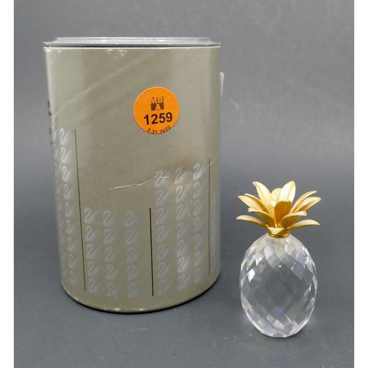 Swarovski Crystal Pineapple with Box- 2.5''