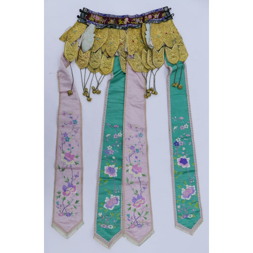 Chinese Republic Miao Minority Festival Apron
