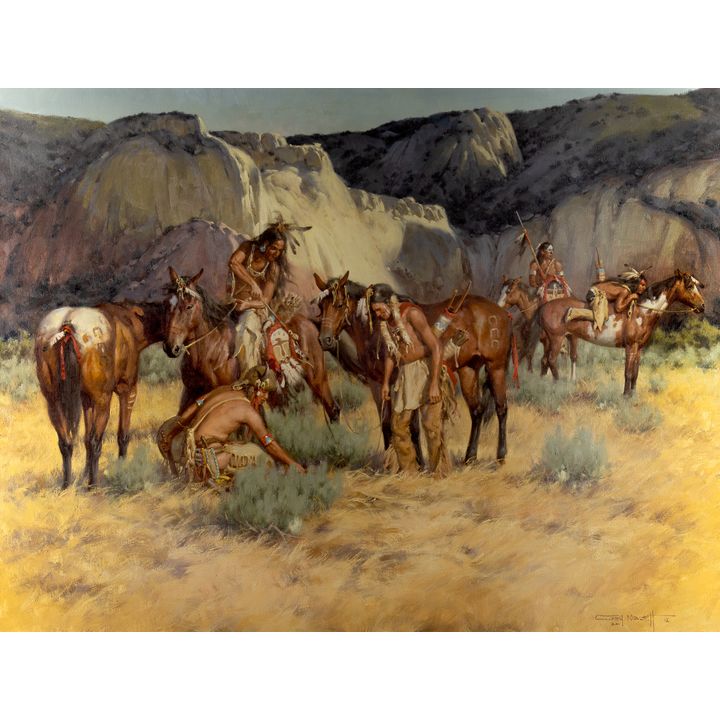 Gary Niblett (1943- ), Trail of Many Soldiers