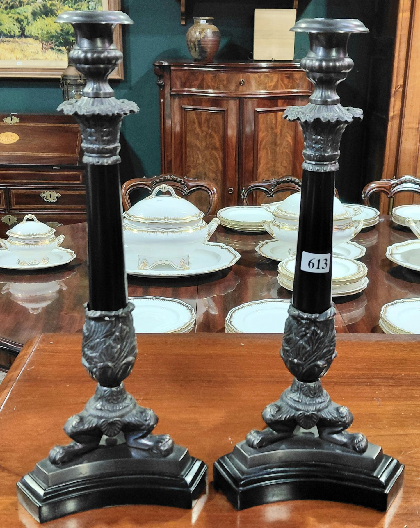 PAIR OF CANDLESTICKS