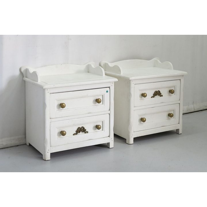 PAIR OF PAINTED PEDESTALS