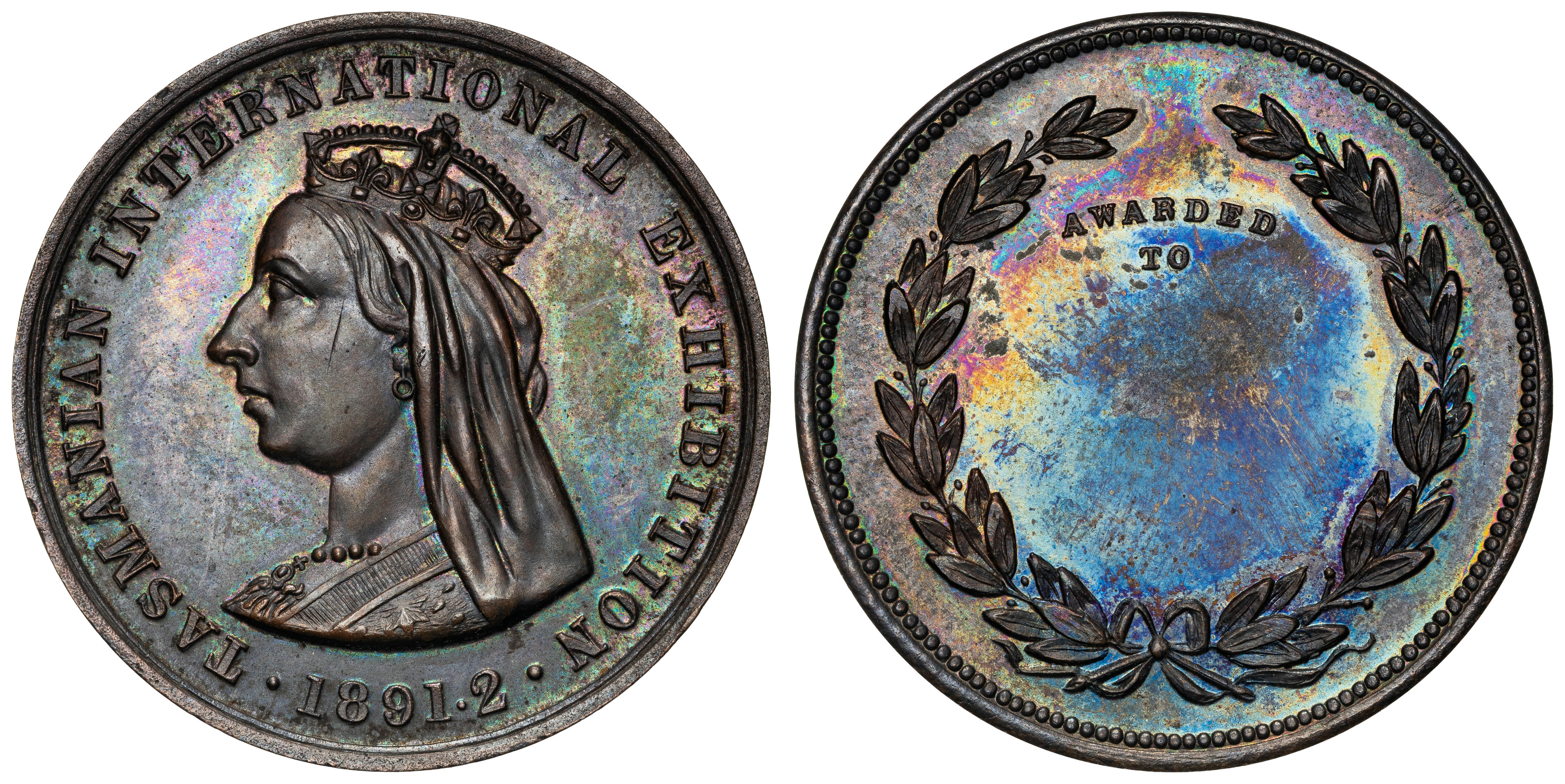 Tasmanian International Exhibition, 1891-2, UNC