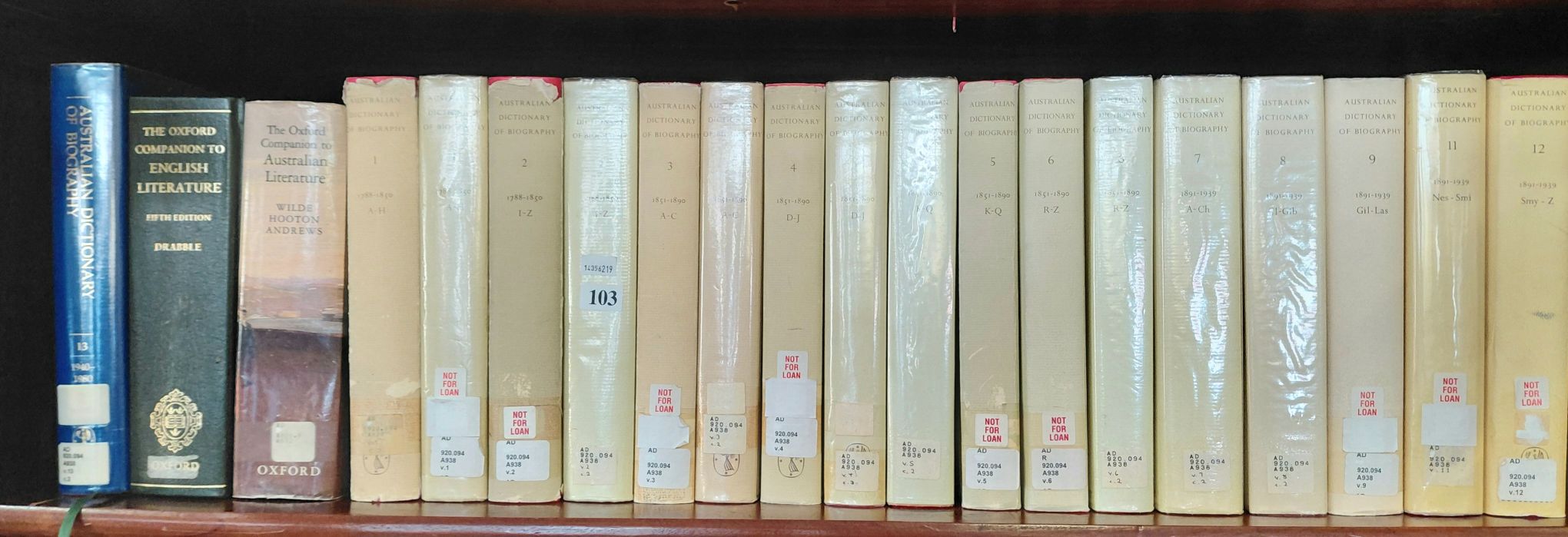 AUSTRALIAN ENGLISH REFERENCE BOOKS