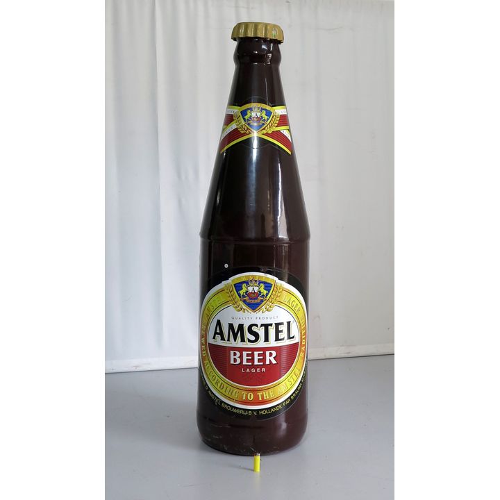 MASSIVE AMSTEL LAGER PLASTIC DISPLAY BOTTLE