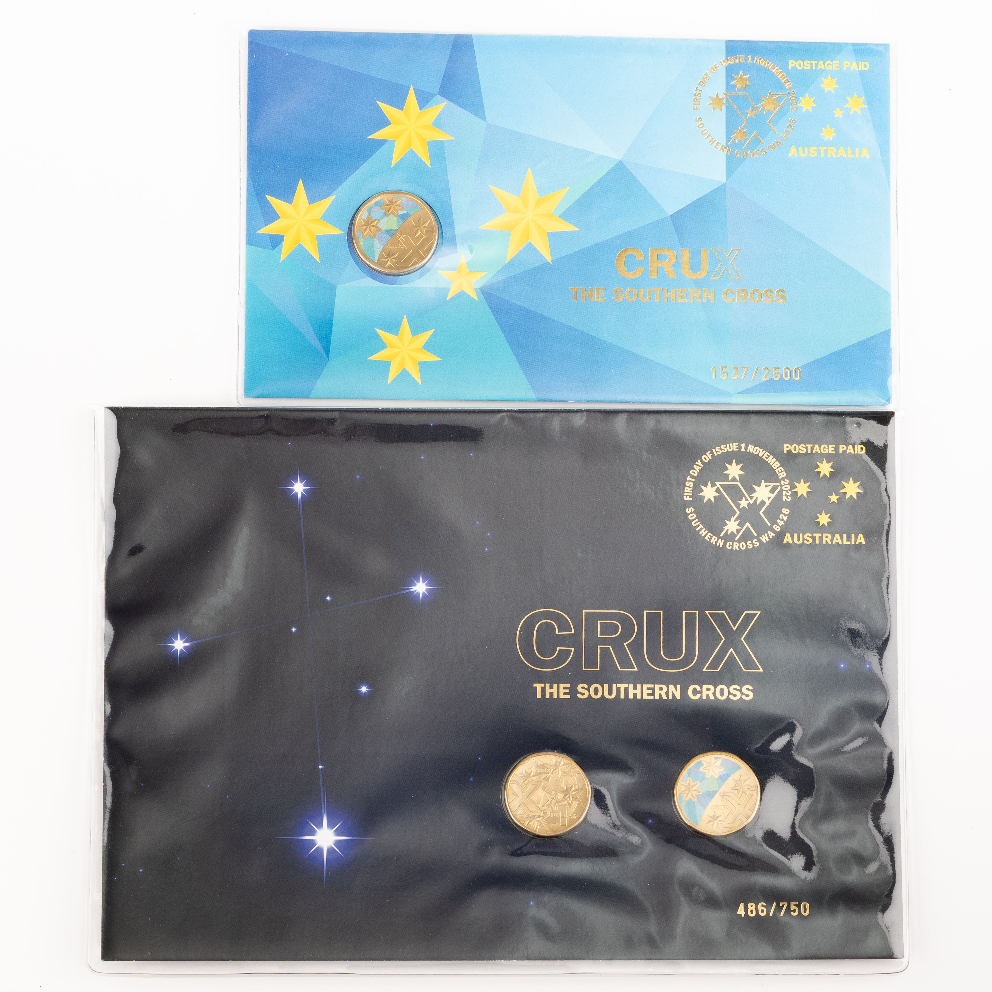 Elizabeth II, CRUX - The Southern Cross, One Dollar, 2022, UNC