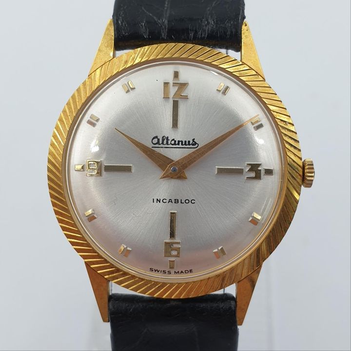 Atlanus Gold Plated Swiss Dress Watch