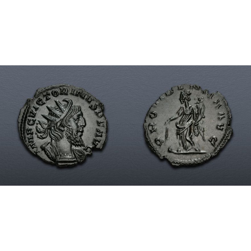 Victorinus Victorinus. Romano-Gallic Emperor, AD 269-271. Antoninianus (19mm, 2.25 ...