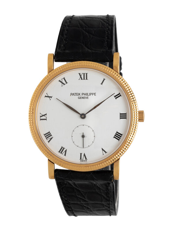 PATEK PHILIPPE, REF. 3919 18K YELLOW GOLD 'CALATRAVA' WATCH