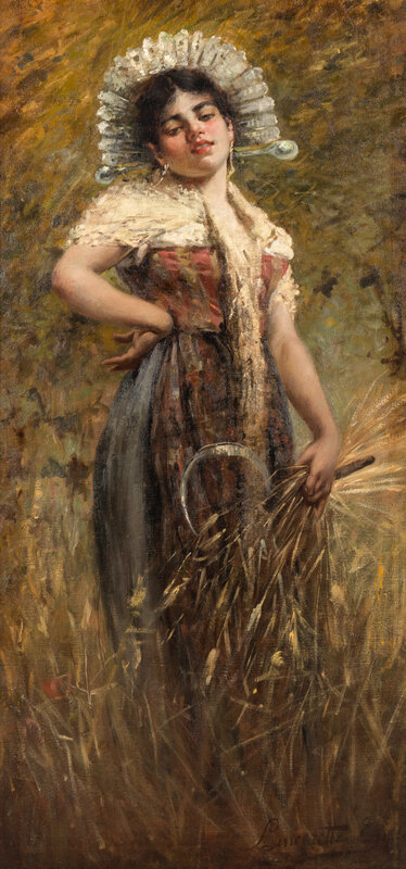 Egisto Lancerotto
(Italian, 1847-1916)
Giovanna Contadina