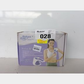 MULTI-FUNCTIONAL TONING AND RELAXING MASSAGER - RELAX SPIN TONE FULL BODY MASSAGER FOR RELAXING TONING SLIMMING