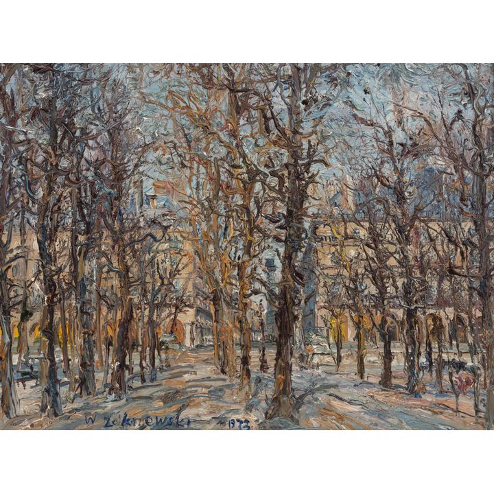 Włodzimierz Zakrzewski | Paryż. Tuileries, 1973 r.