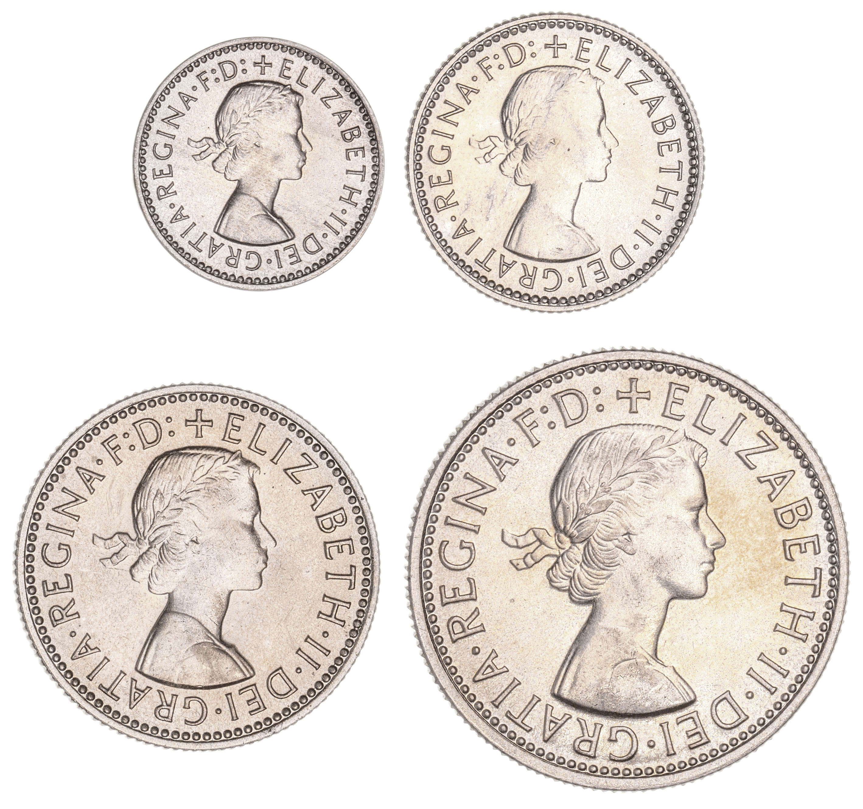 Elizabeth II, Proof Set, 1957, FDC
