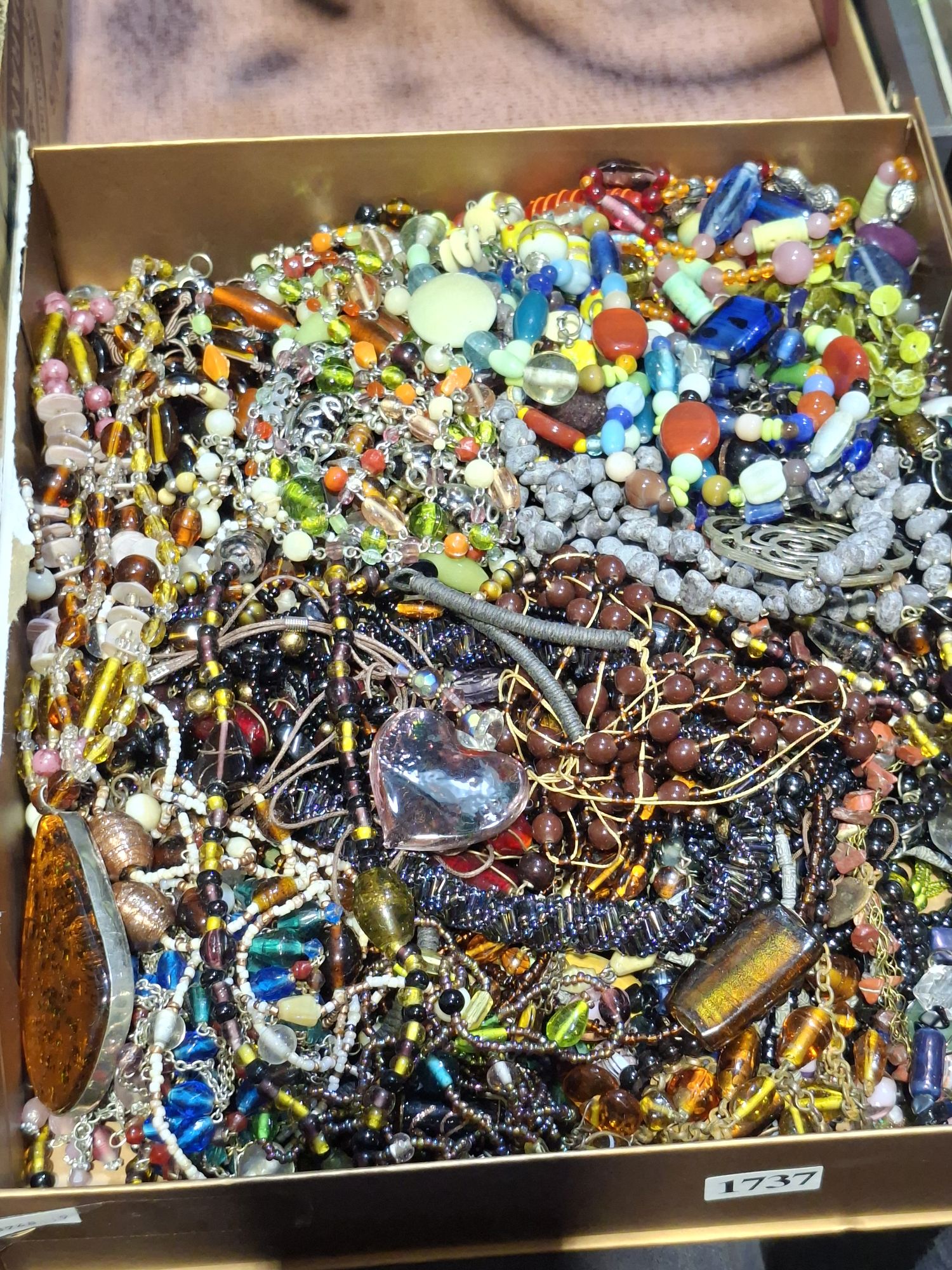 Vintage And Modern Beaded Necklaces