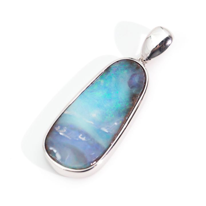 24.5 Carat Australian Boulder Opal Pendant