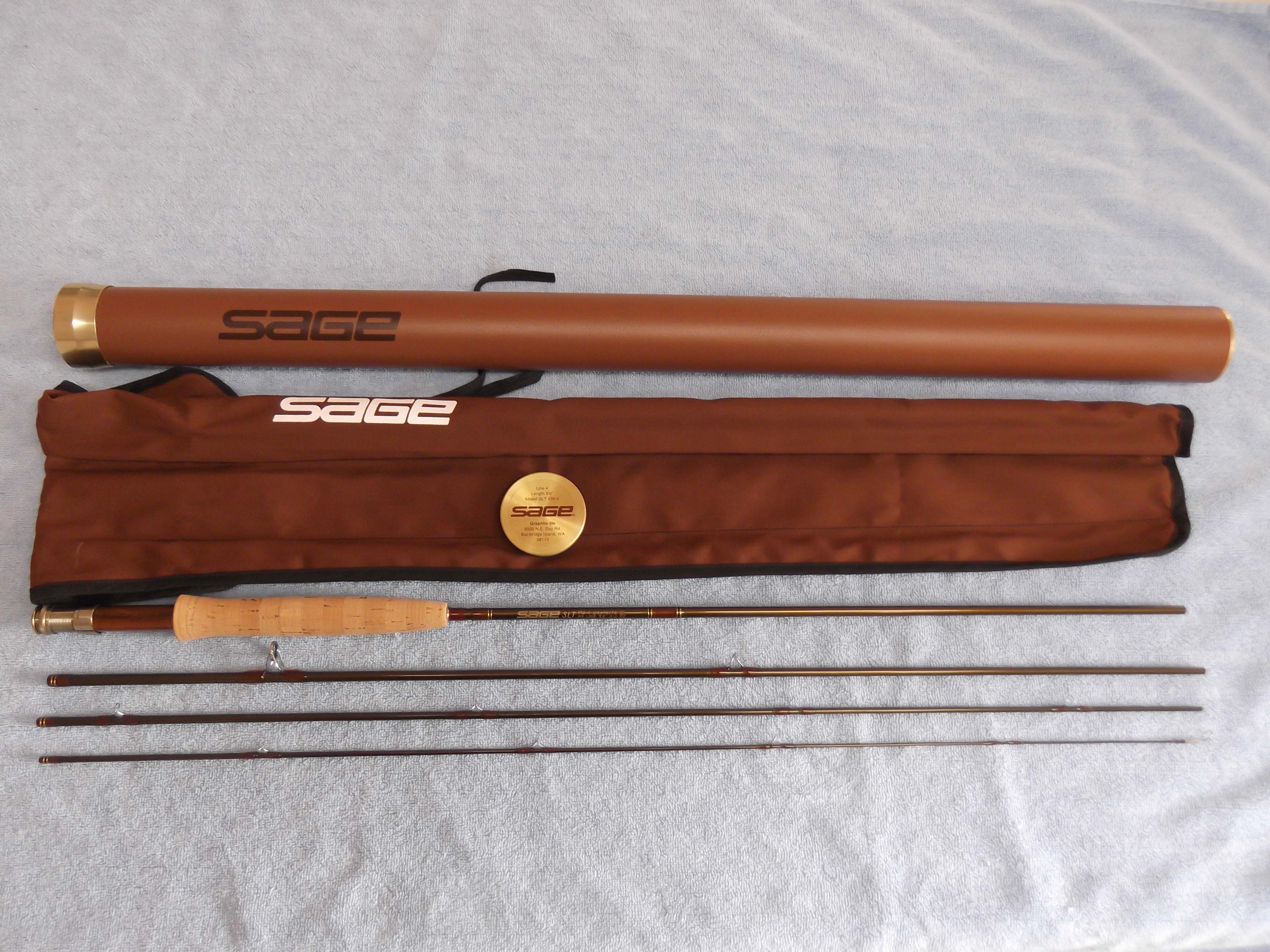 Sage SLT 490-4 Graphite IIIe. 4wt. New. | The Angling Marketplace