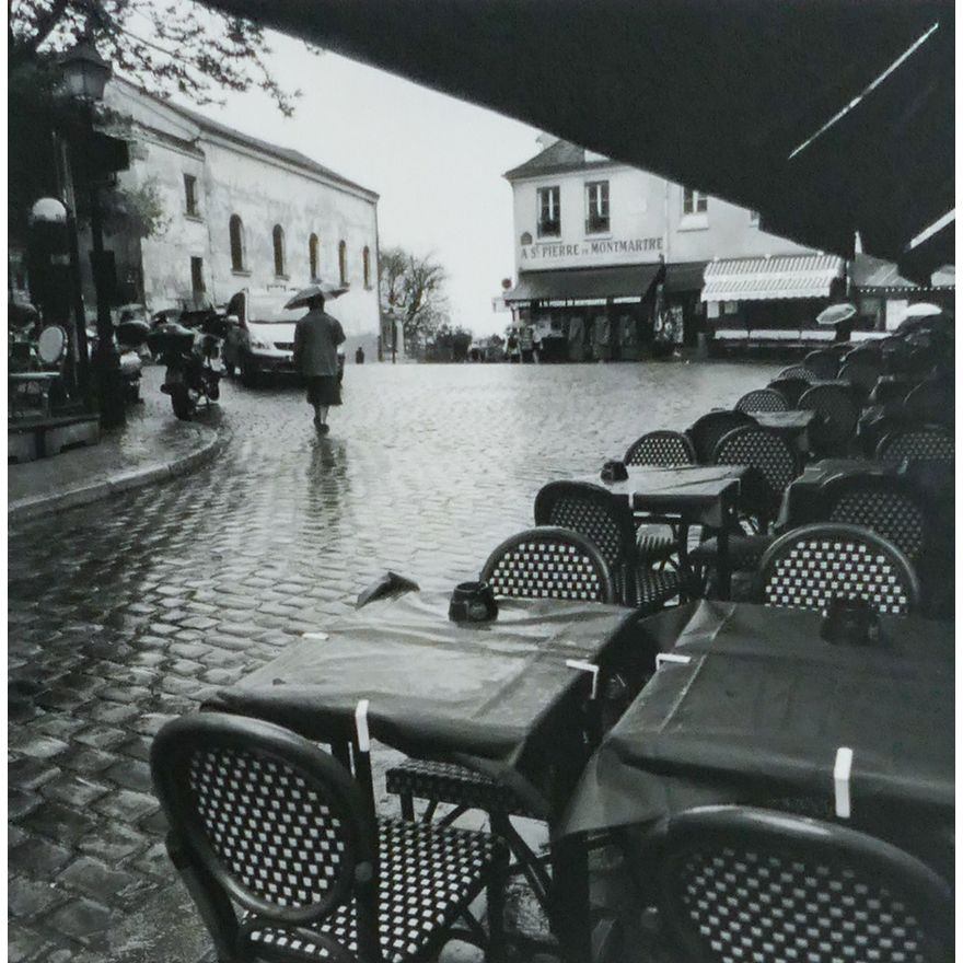 Ray Deardorf ''Cafe, Montmarte - Paris, France'' 2004