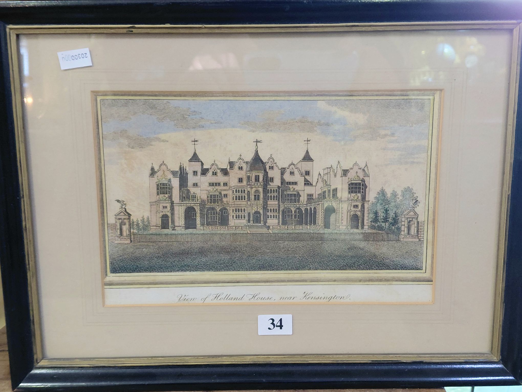Hand Coloured Lithograph