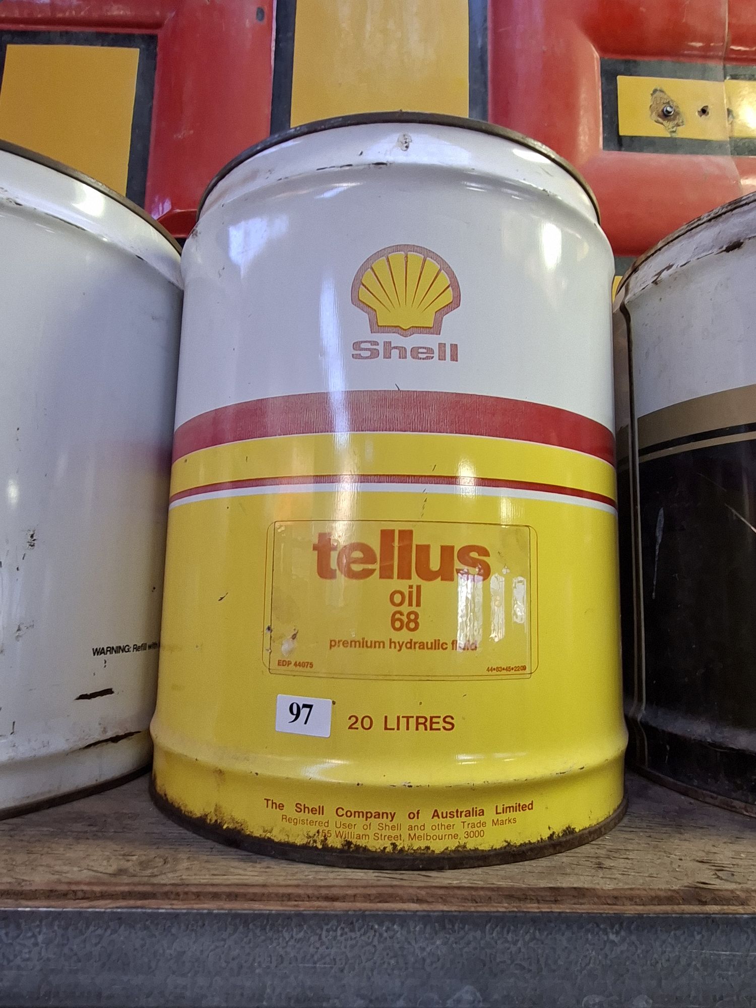 Shell Oil Can