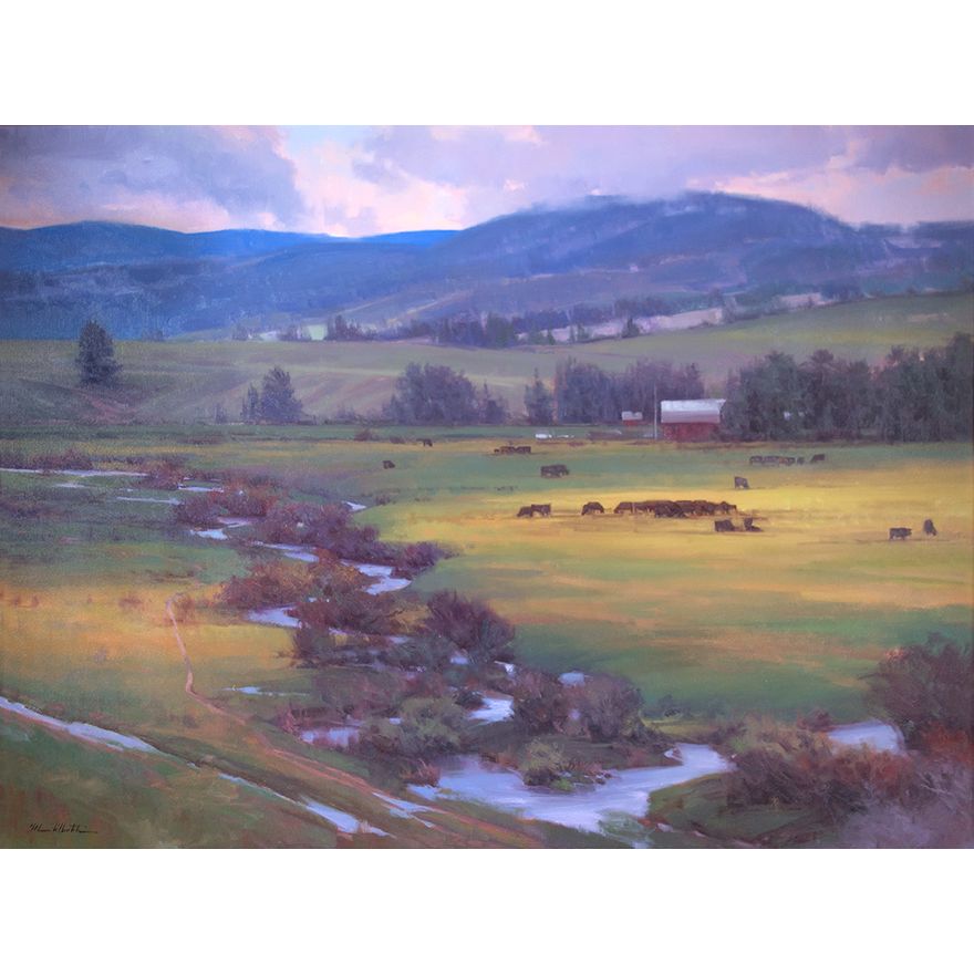 Michael Albrechtsen (1962- ), Shadow at Sula Creek